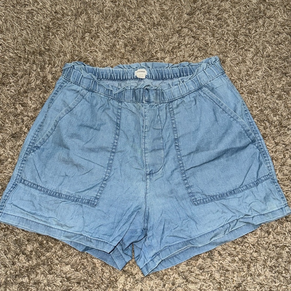 Garage Loose Jean Shorts XS